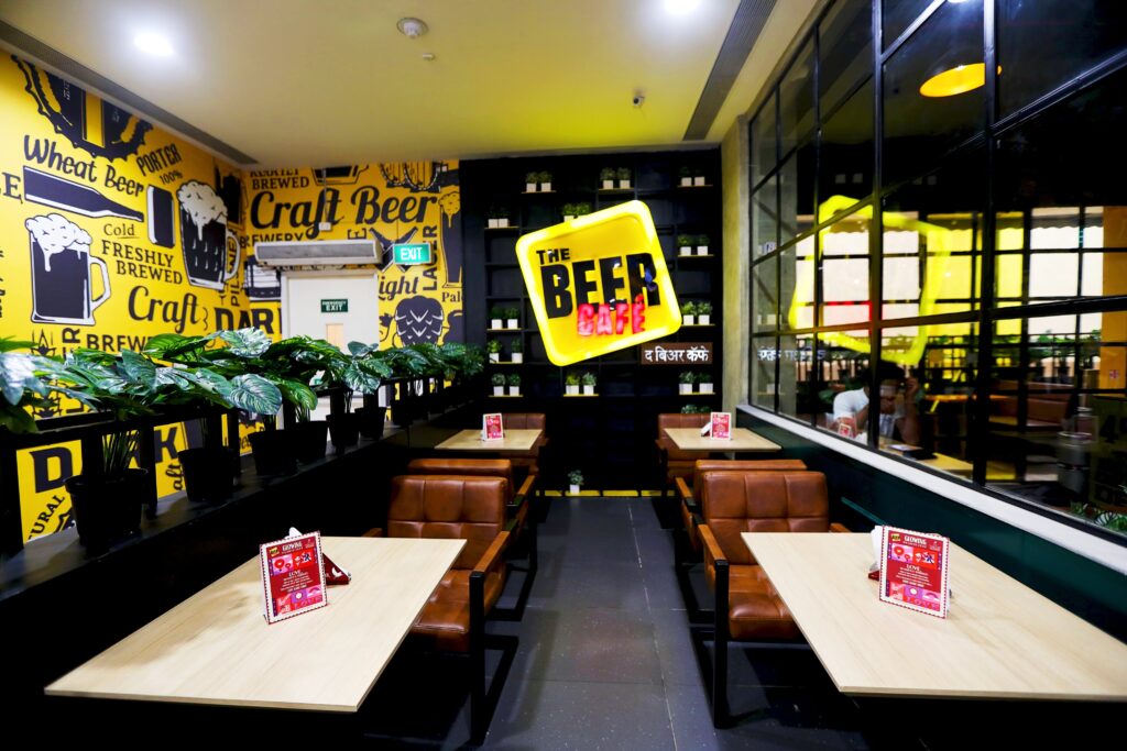 The Beer Café Interior