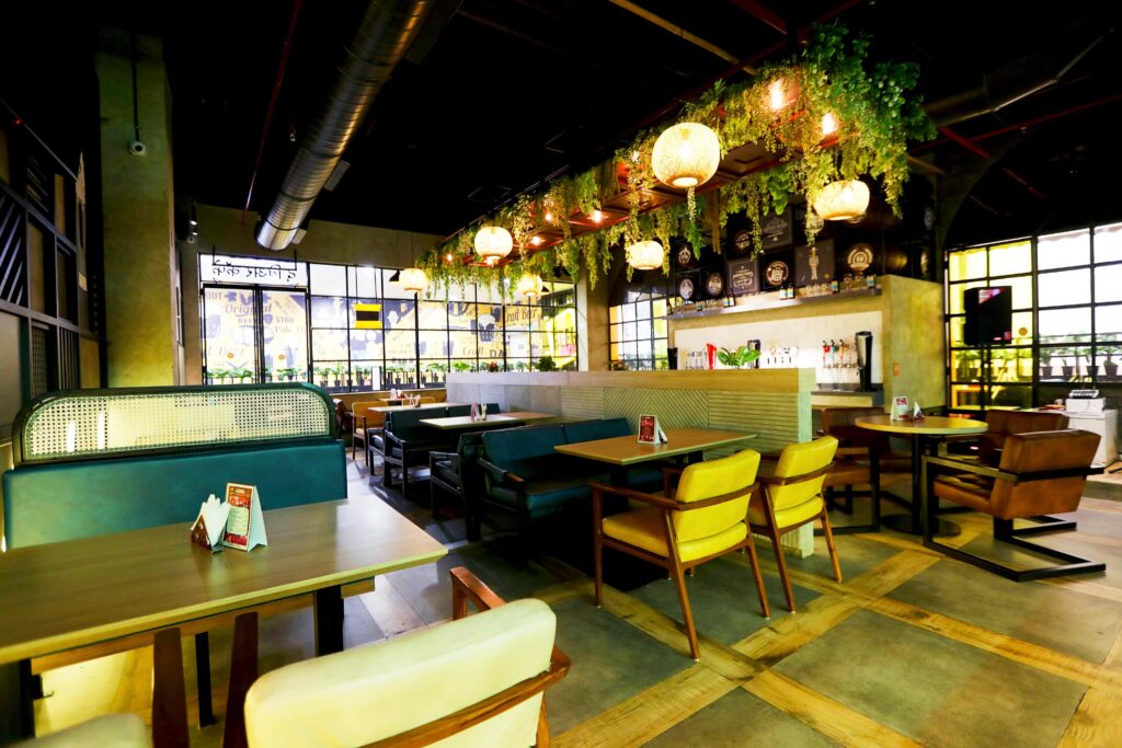 The Beer Café Interior