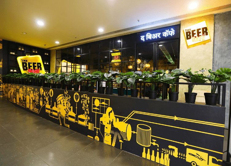 The Beer Café Interior