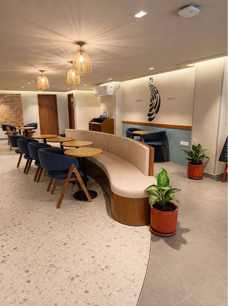 Blue Tokai Cafe Interior