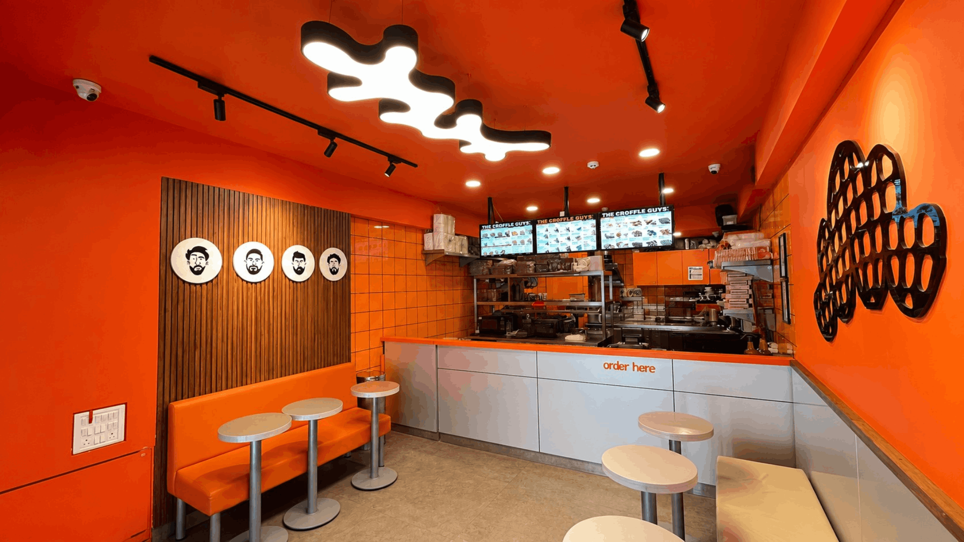 The Croffle Guys, interior designed by SprintCo