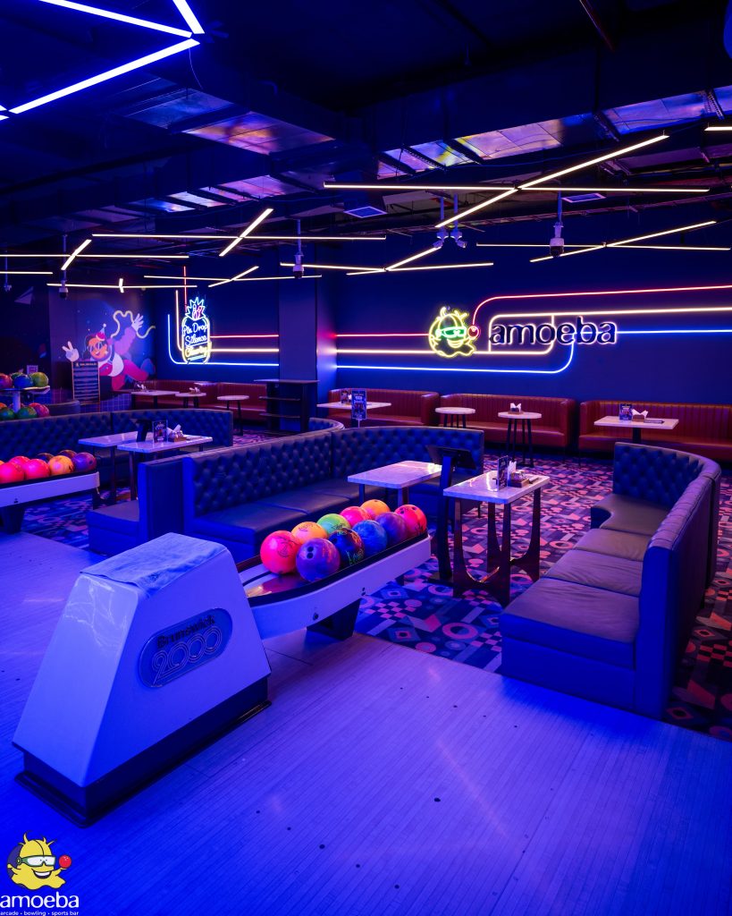 Amoeba Sports Bar Interior