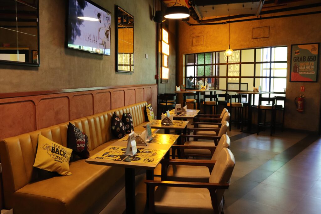 The Beer Café Interior