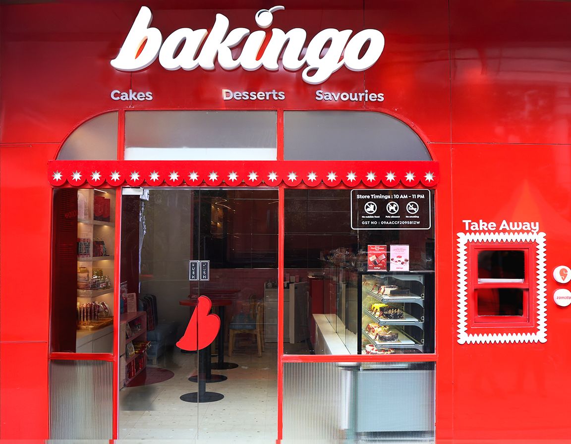 Bakingo Delhi - Storefront Facade