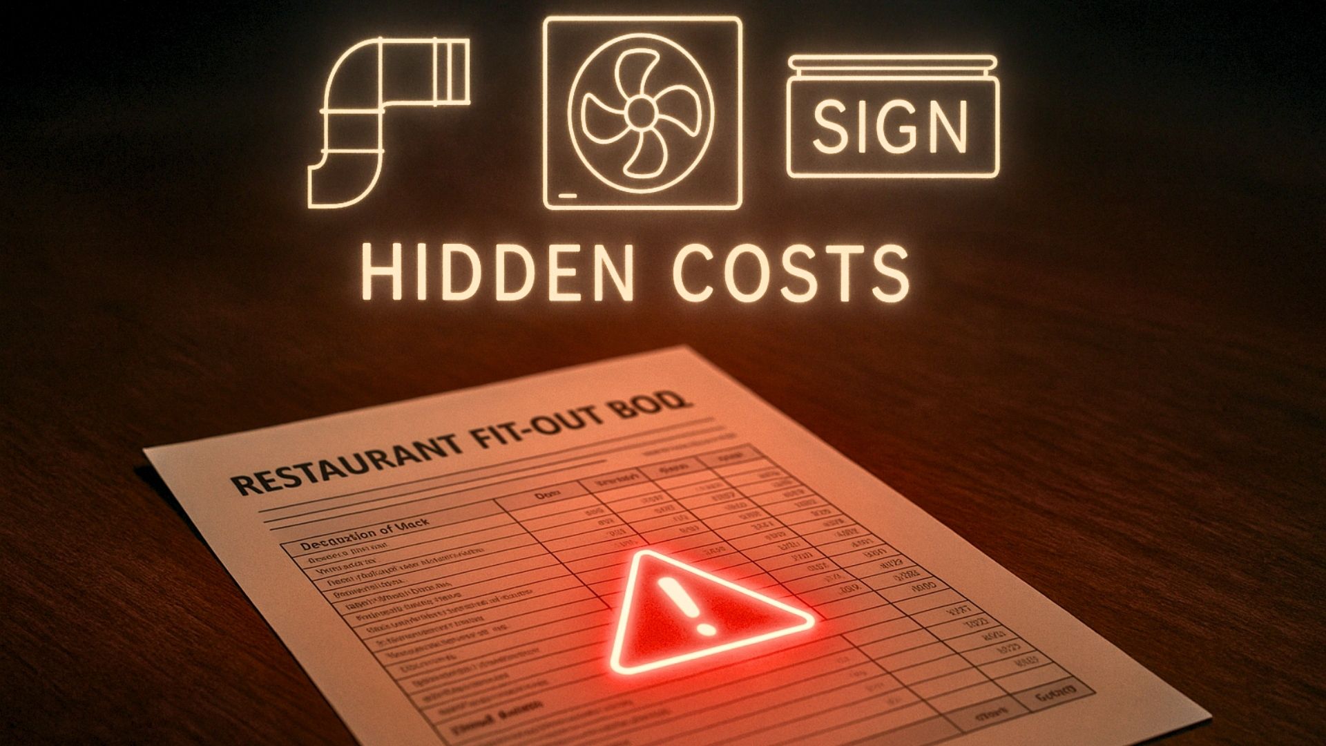 The BOQ Trap: How low quotes make restaurant builds expensive