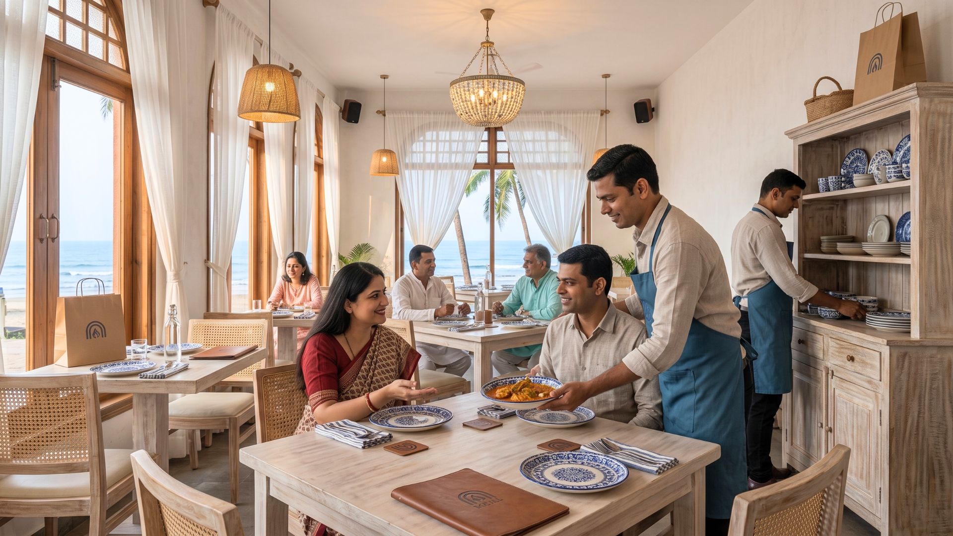 Restaurant branding used as a competitive edge in a crowded market
