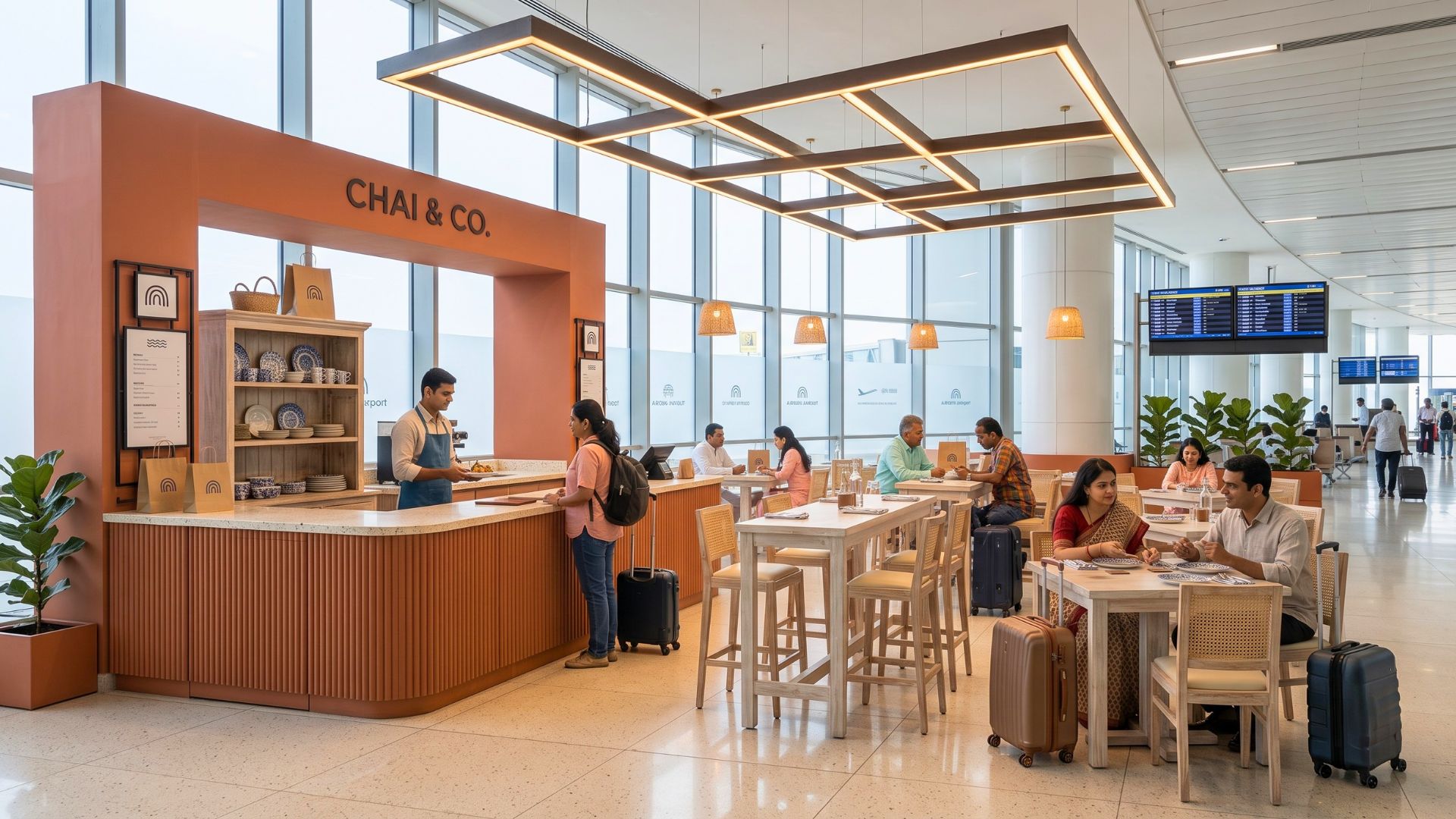 Restaurant branding used as a competitive edge in a crowded market