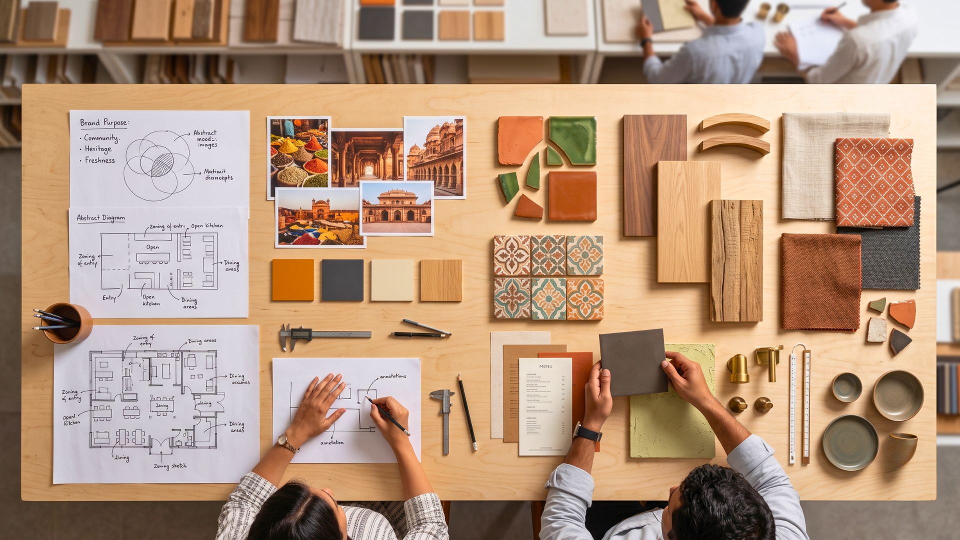 Restaurant branding used as a competitive edge in a crowded market