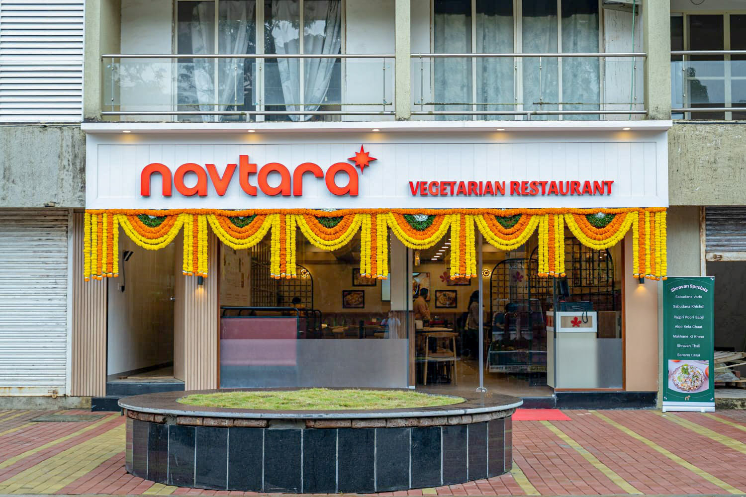Navtara Vegetarian Restaurant Storefront