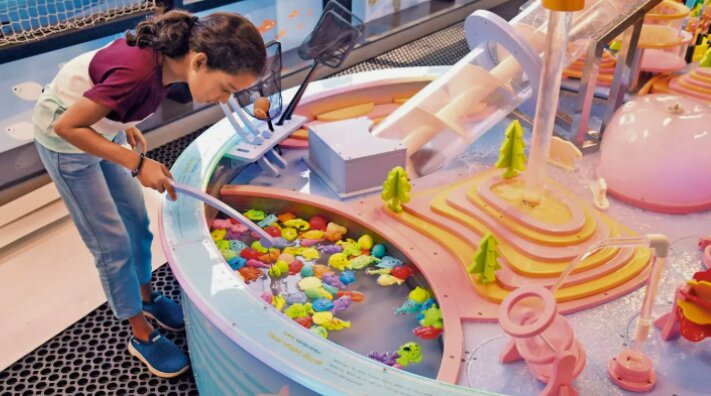 Playseum Fishing Water Table Detail