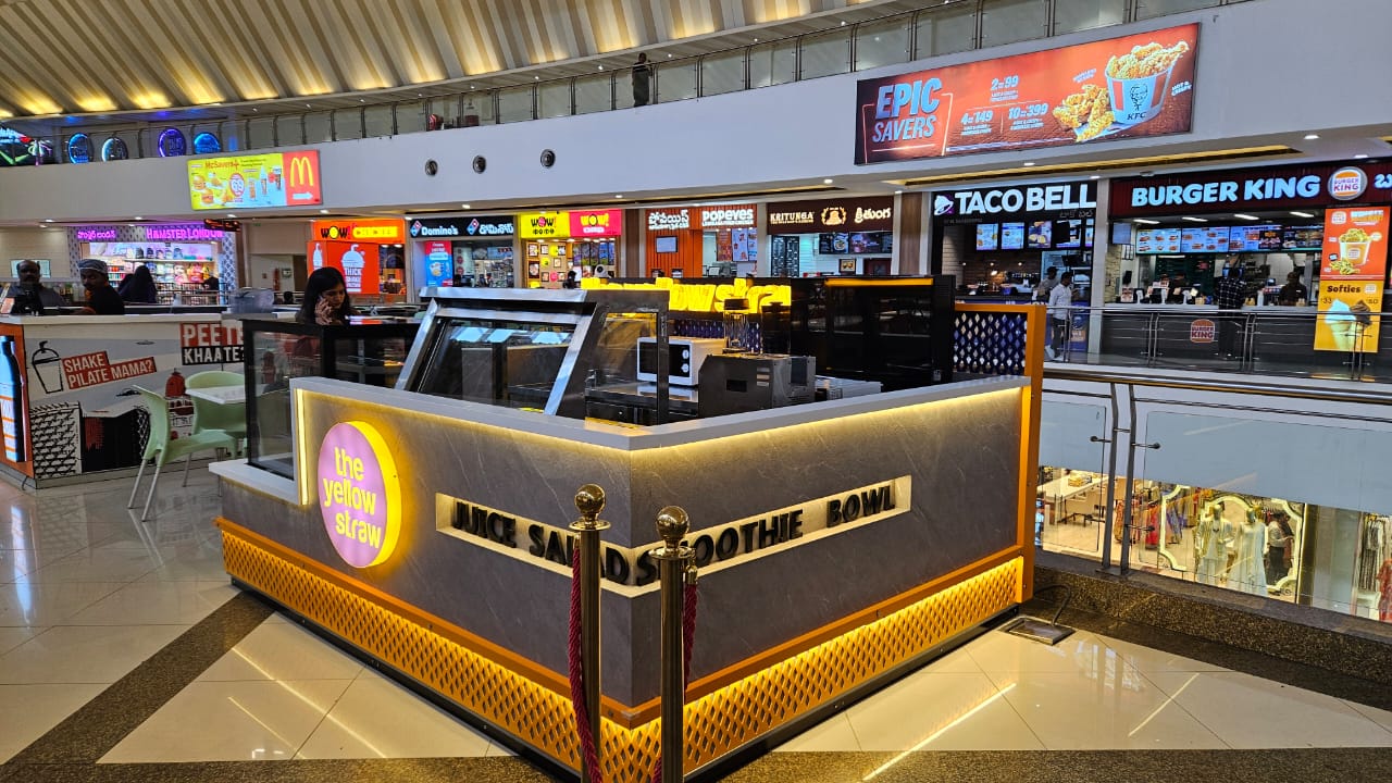 The Yellow Straw Counter View