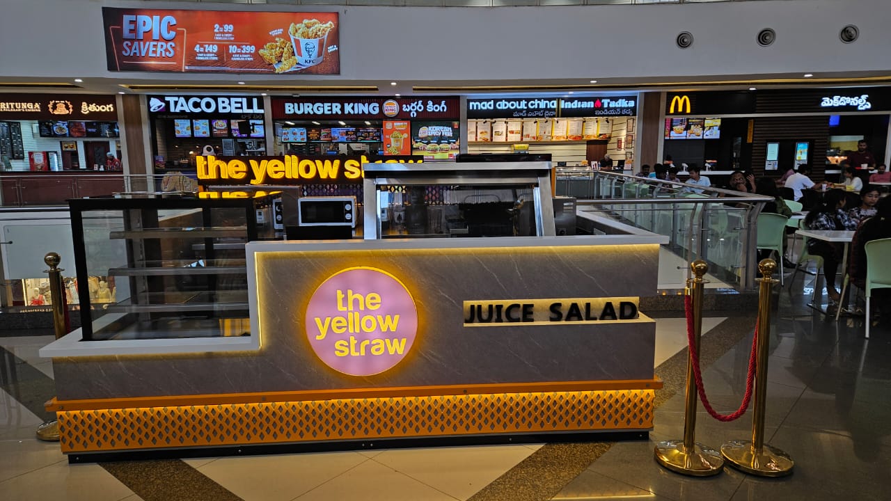 The Yellow Straw Signage Detail