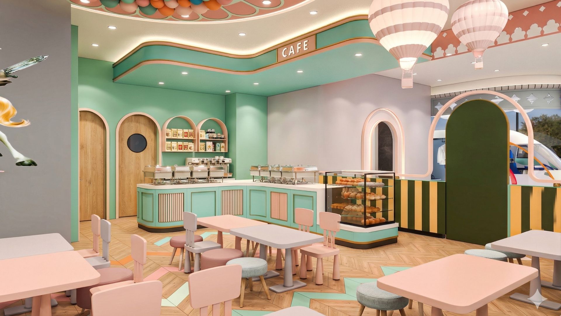 Zaazaa Cafe Counter