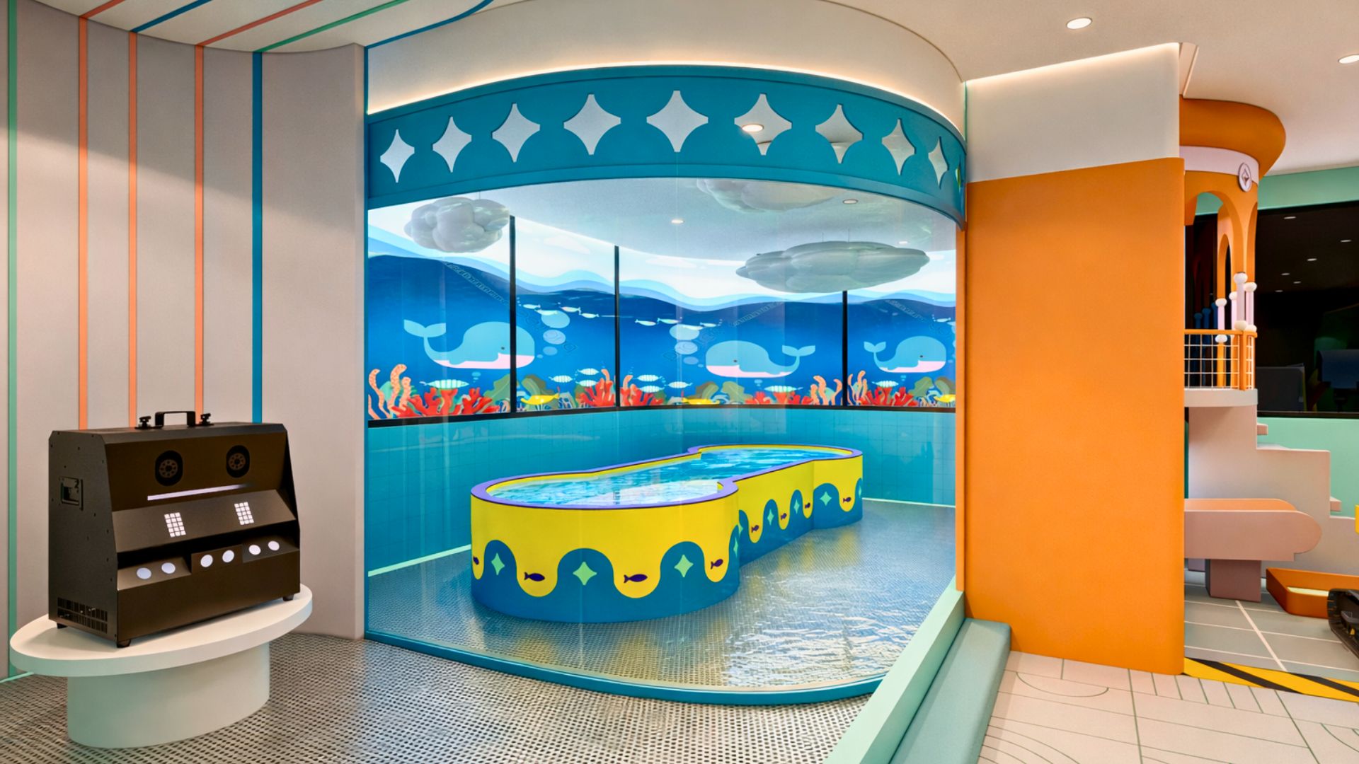 Zaazaa Ocean-Themed Splash Pool