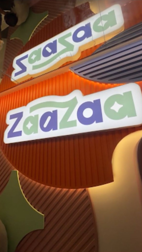 Zaazaa Storefront Signage